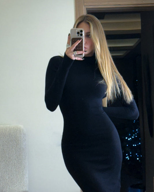 HESPERIA ELBİSE – Sırt Detaylı Uzun Elbise