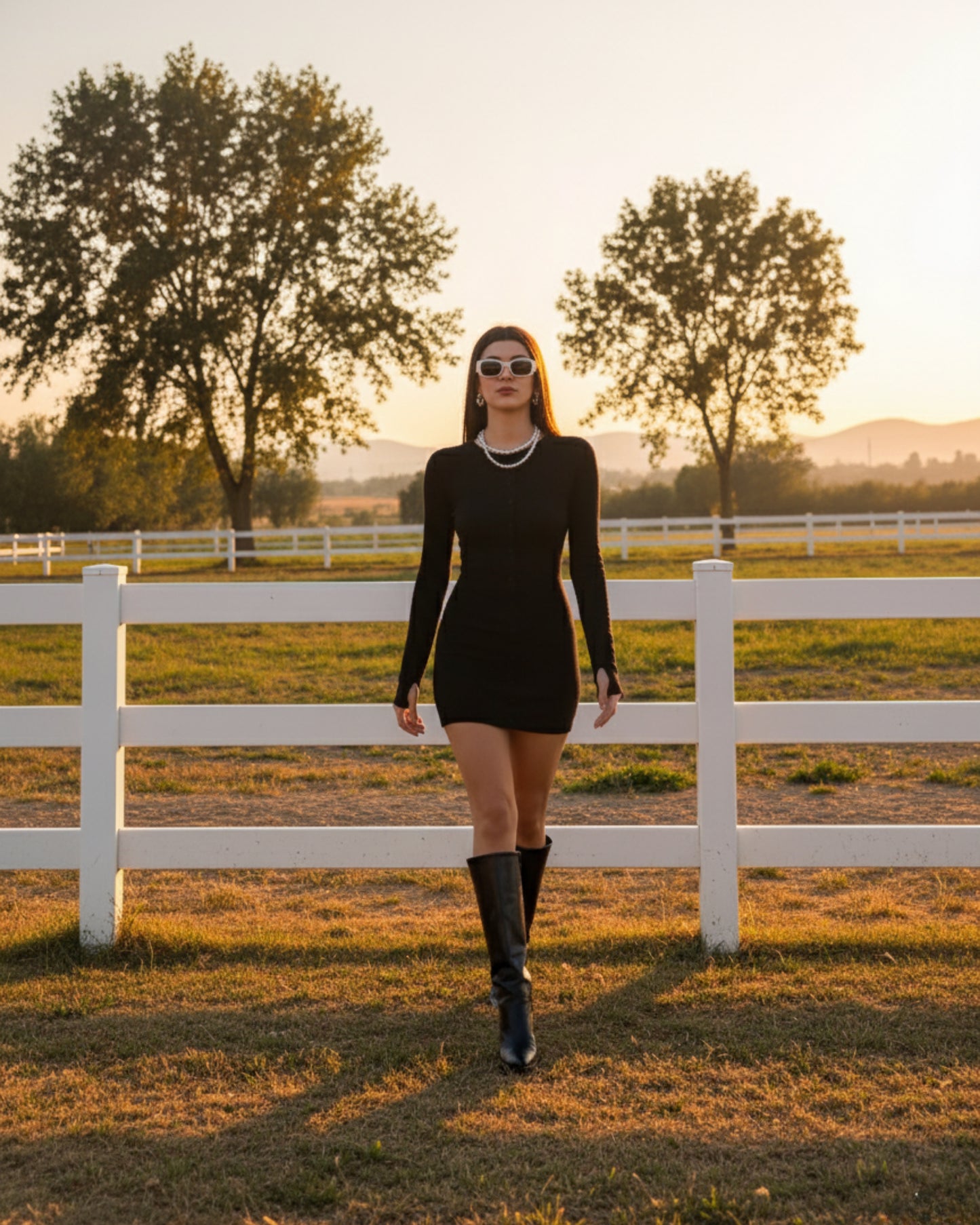 EREBIA ELBİSE – Düğme Detaylı Mini Elbise