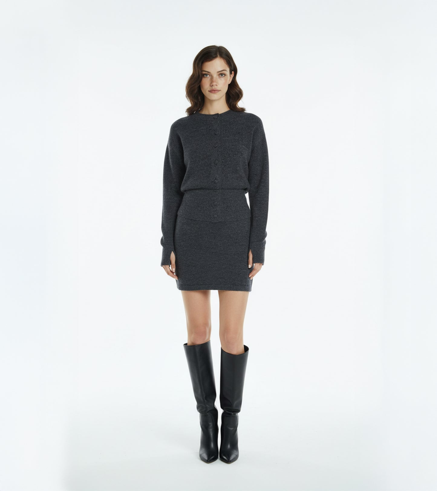 JUNONIA HIRKA – Düğme Detaylı Hırka